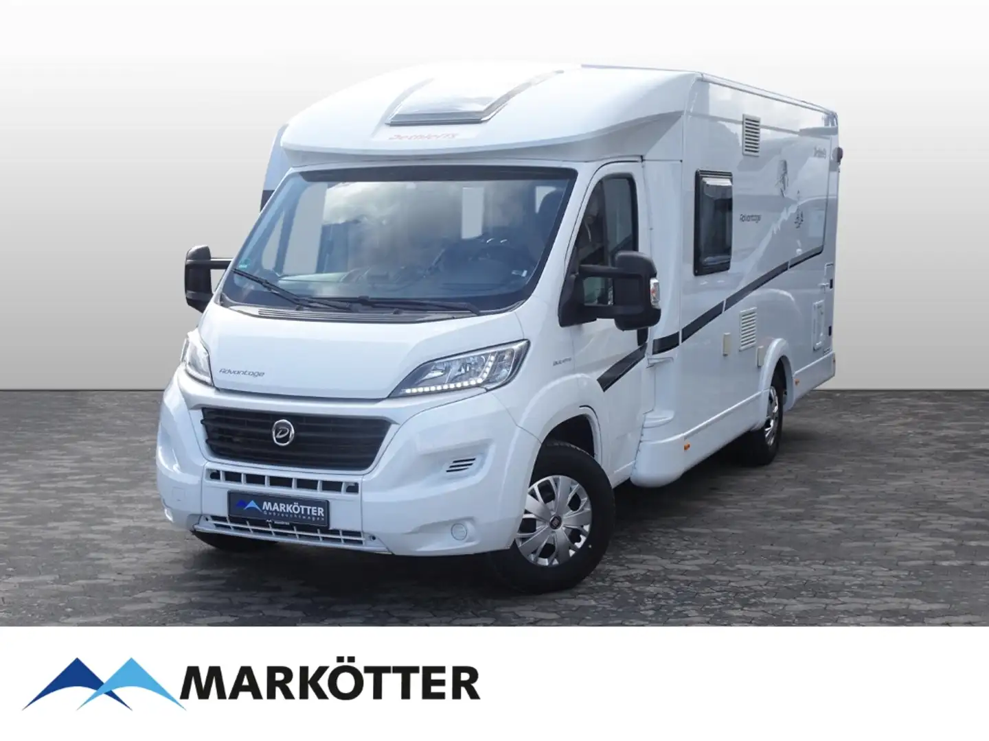 Dethleffs Advantage T6601 FAHRRADTRÄGER*TV*TEILLEDER Wit - 1