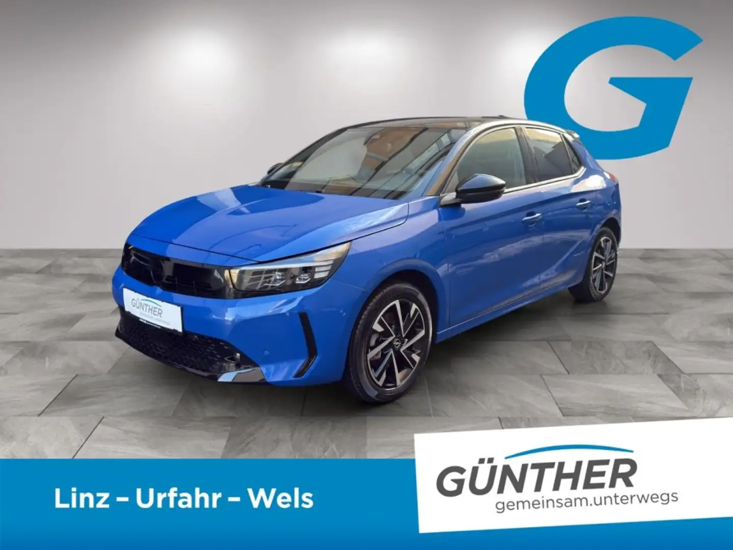 Opel Corsa GS 1.2  Direct Injection Turbo Blau - 1