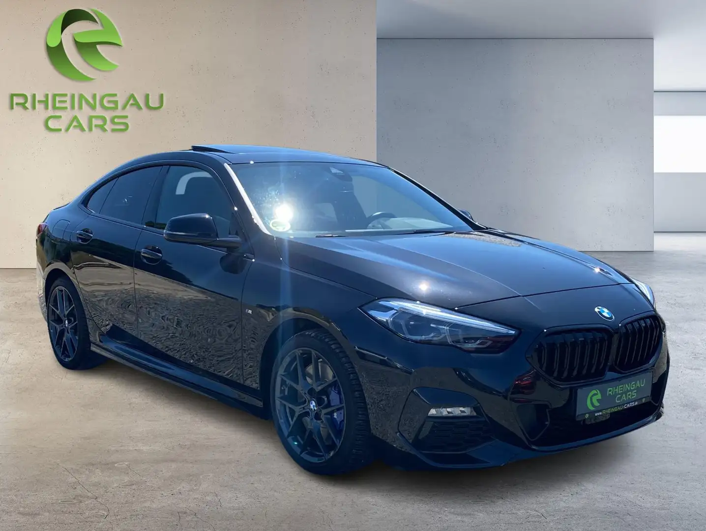 BMW 220 Gran Coupe d M Sport LED NAVI PANO DAB SHADO Zwart - 2