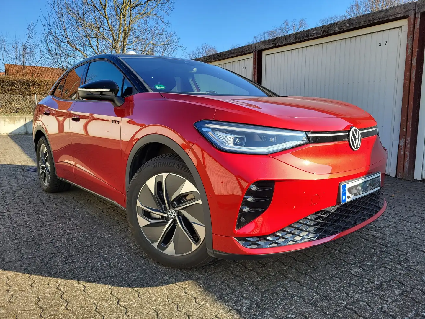 Volkswagen ID.5 ID.5 4Motion GTX mit Infotainment-Paket AHK, WR Roşu - 1