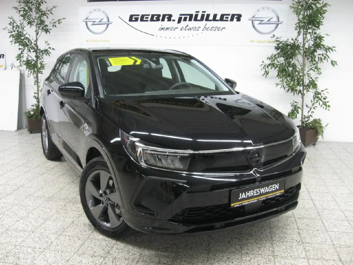 Opel Grandland X GS Line Schwarz - 1