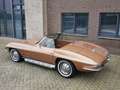 Corvette Stingray Chevrolet C2 CONVERTIBLE V8 GEHEEL GERESTAUREERD M Bruin - thumbnail 4