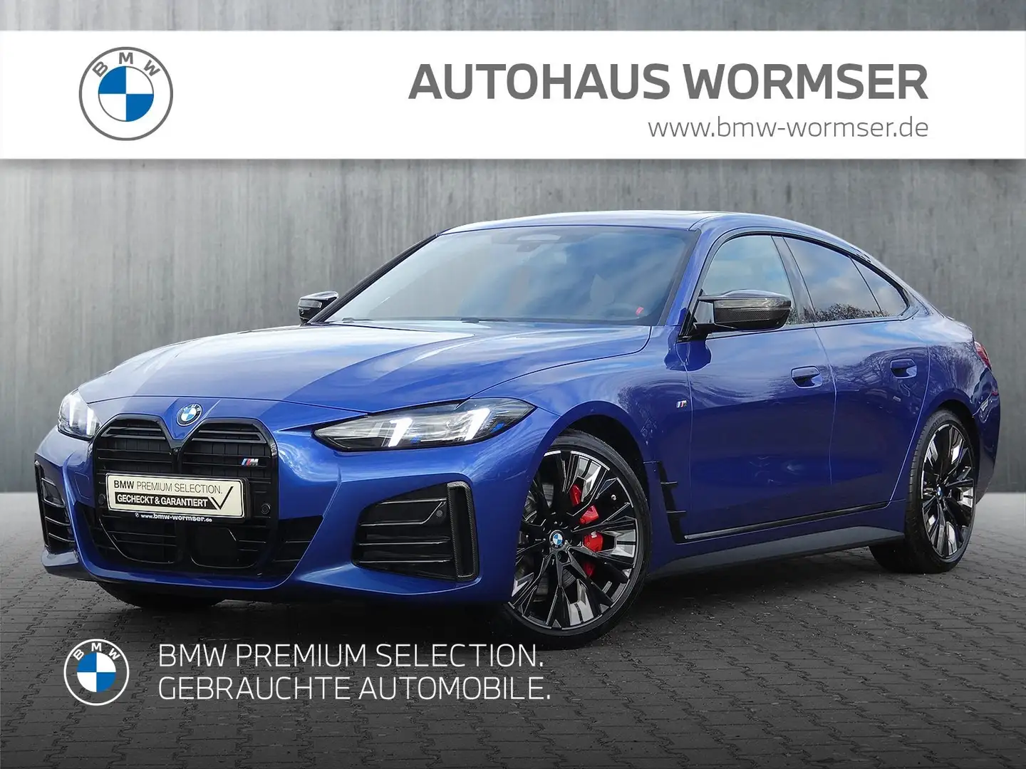 BMW 440 M440i xDrive Gran Coupé HK HiFi DAB LED GSD Bleu - 1