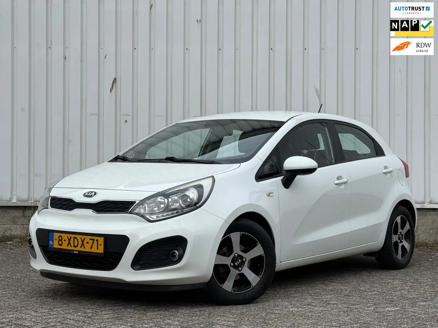 Kia Rio 1.2 CVVT BusinessLine Airco,CruiceControle,Bleutoo Biały - 1