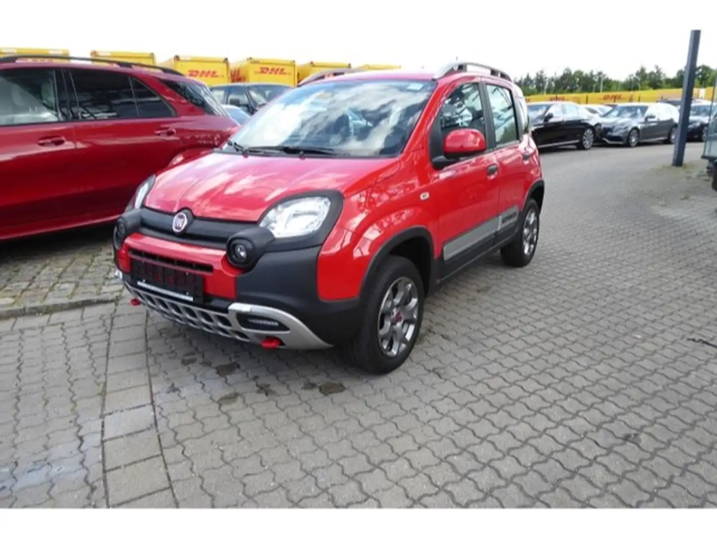 Fiat Panda Cross 4x4 Klima Rot - 2