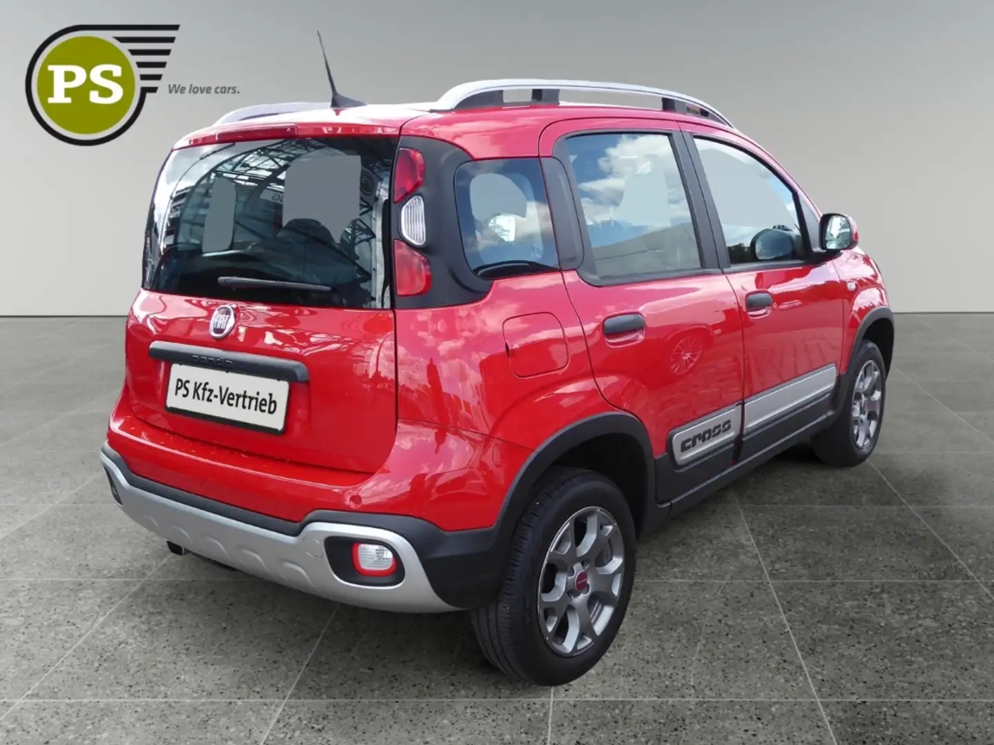 Fiat Panda Cross 4x4 Klima Rojo - 2