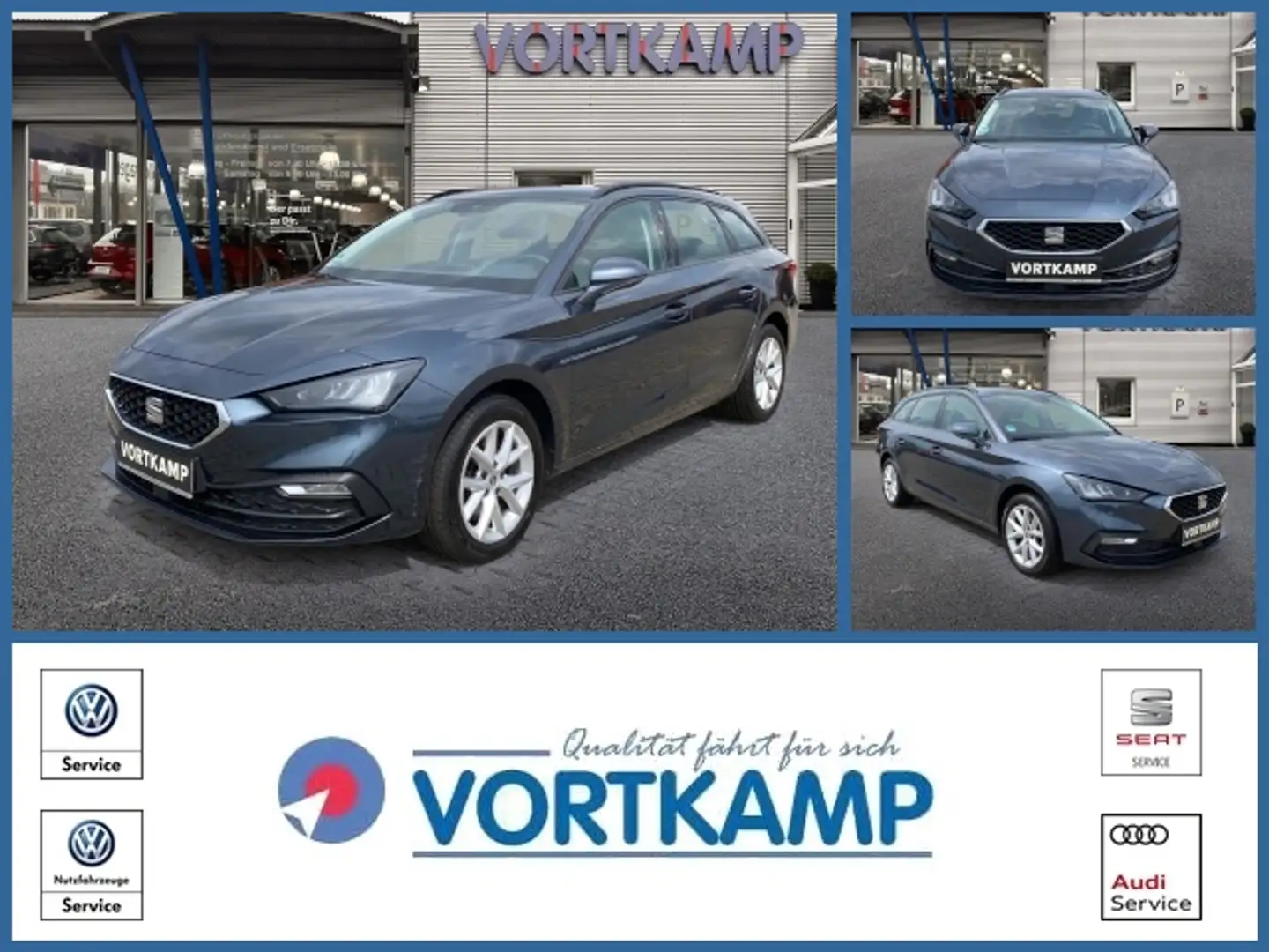 SEAT Leon Sportstourer Style Winterpaket/LED Grau - 1