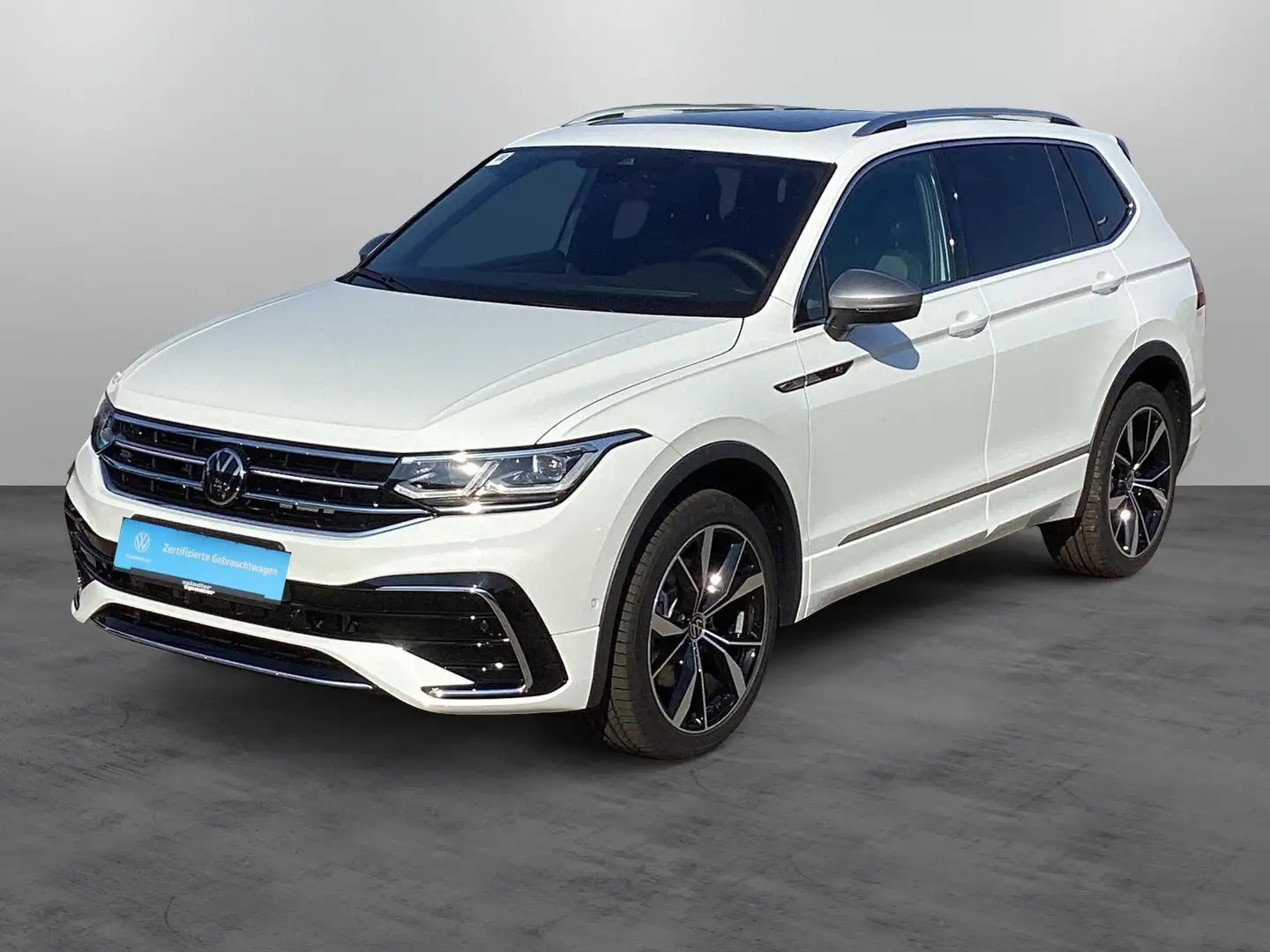 Volkswagen Tiguan Allspace R-Line 2.0TDI 4MDSG/ Matrix, AHK Weiß - 2