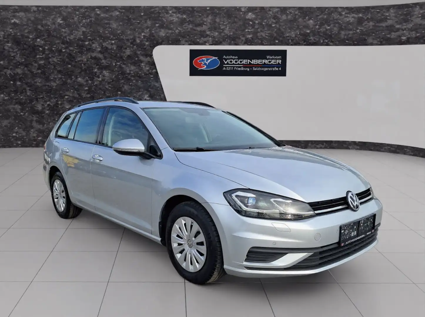 Volkswagen Golf Variant Golf Variant 1,6 TDI SCR *AHK*SH*Climatronic* Silber - 2