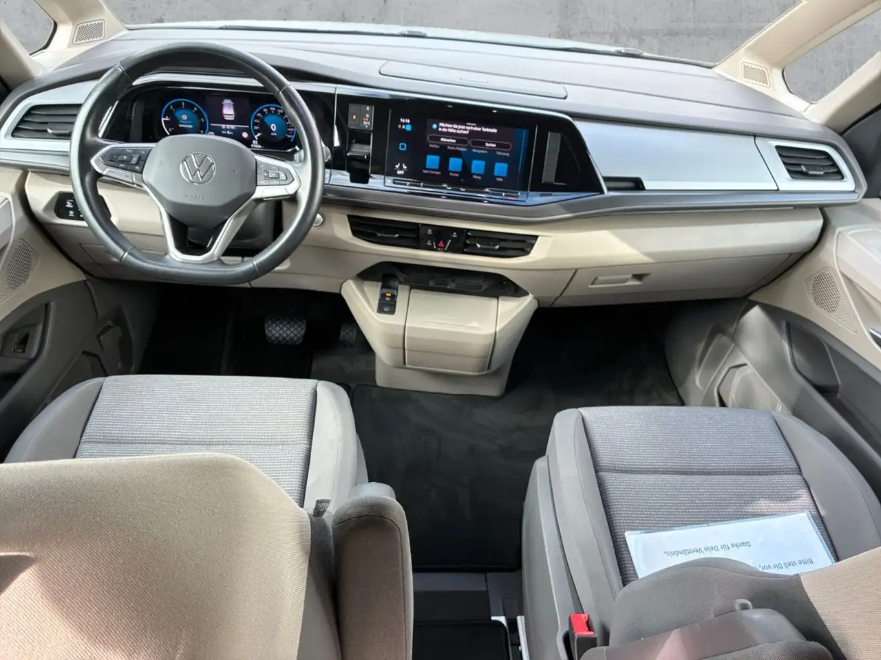 Volkswagen T7 Multivan 2.0 TDI DSG IQ.LIGHT+NAVI+RFK+AHK, миниатюра 9