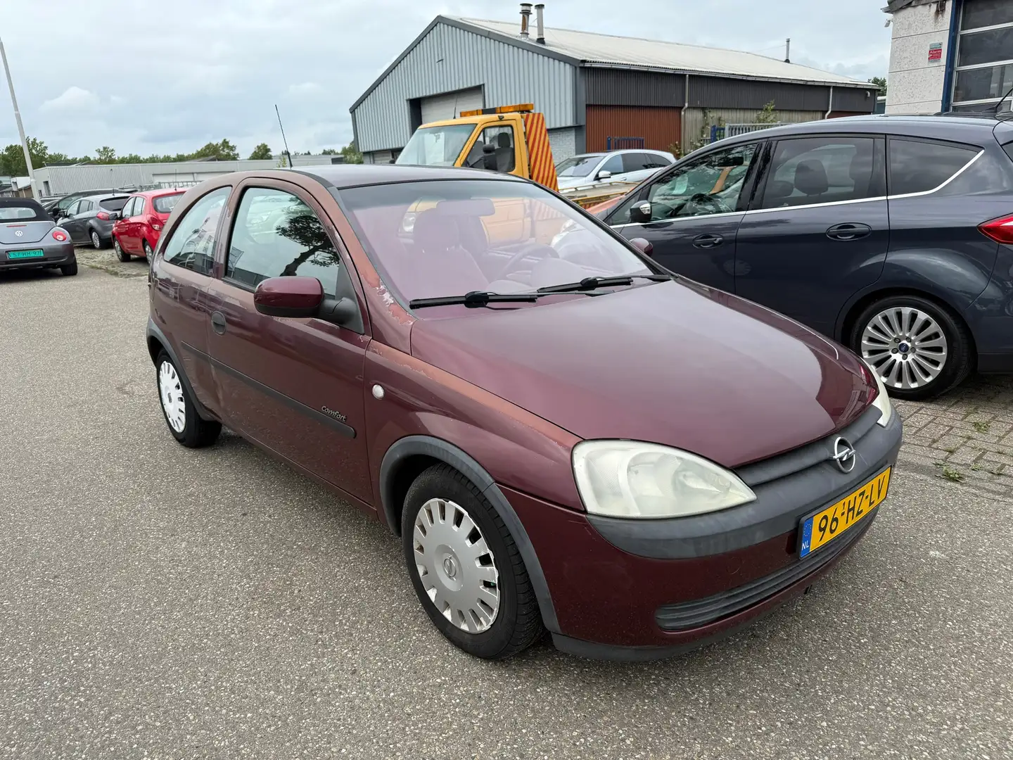 Opel Corsa 1.2-16V Comfort Airco Bj:2002 NAP! Rosso - 2