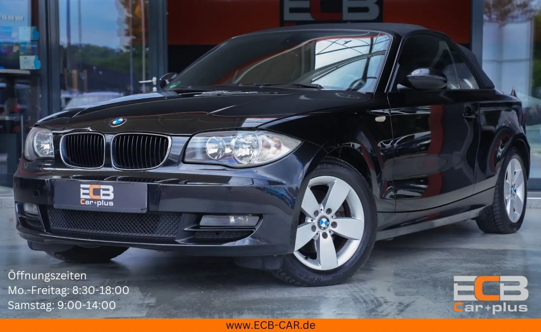 BMW 120 i Cabrio *SHZ/Klimaaut./Temp.* Negro - 1