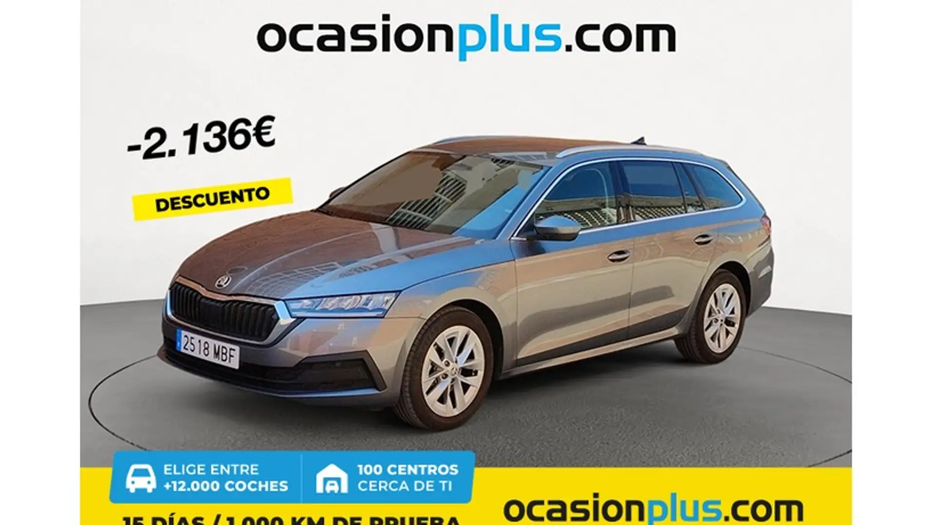 Skoda Octavia Combi 1.0 TSI Ambition 81kW Gris - 1