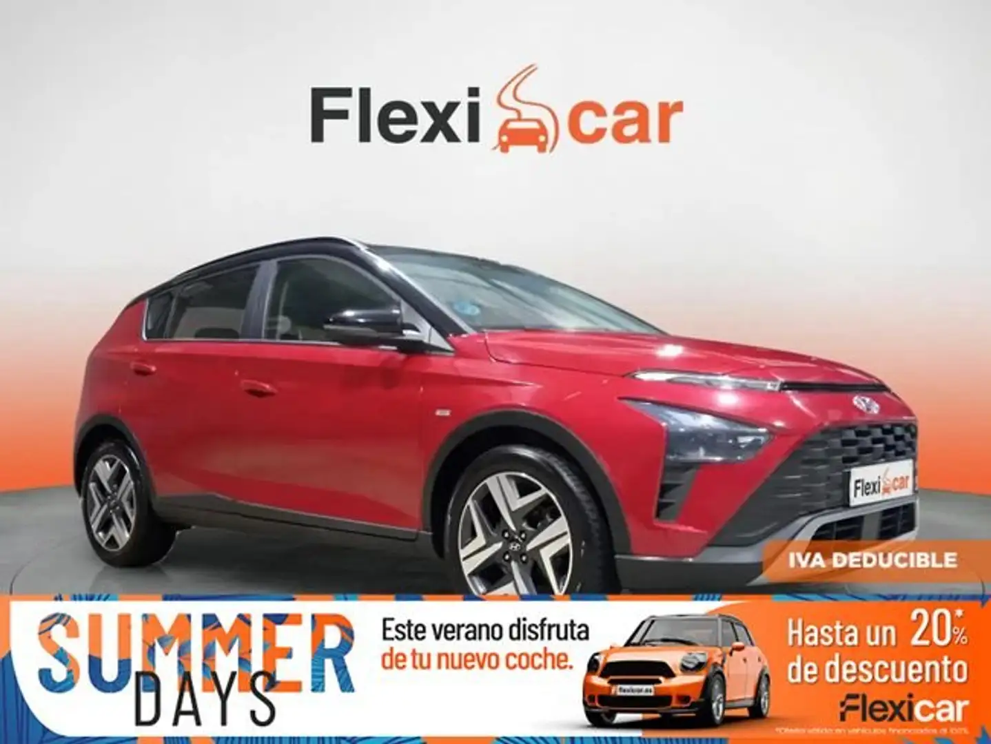 Hyundai BAYON 1.0+TGDI+74kW+%28100CV%29+48V+Essence Roşu - 1