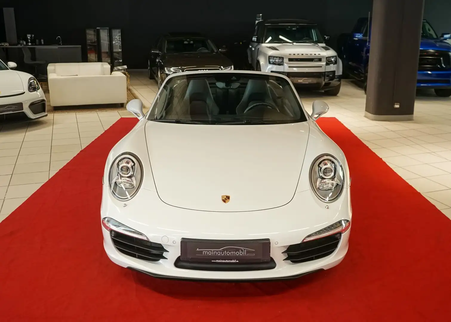 Porsche 991 Carrera S Cabrio Sportabgas 61TKM 3JApproved Blanco - 2