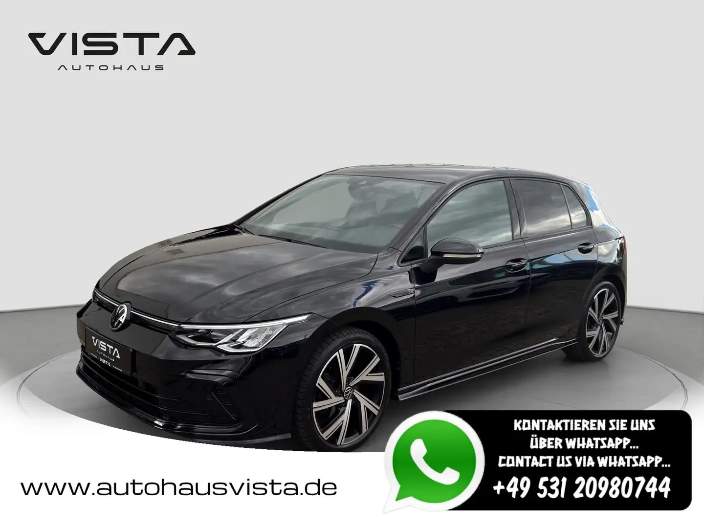 Volkswagen Golf R-Line 1.5 16V TSI*HARMAN*AMBIENTE*SHZ*APP Schwarz - 1