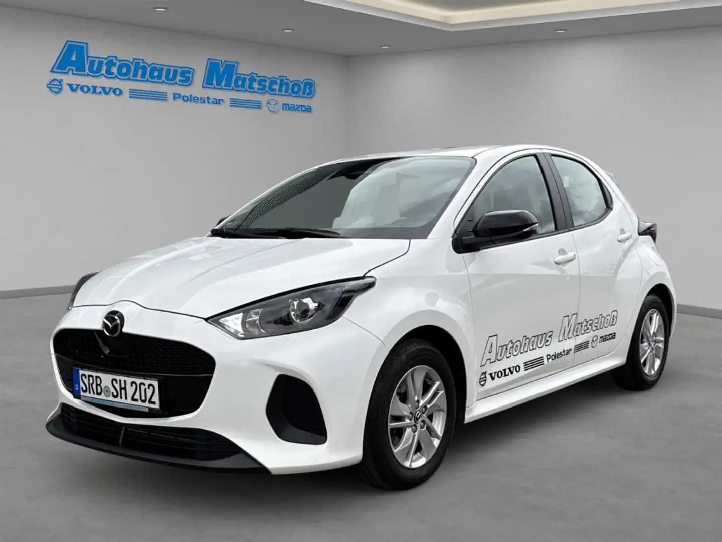 Mazda 2 Centre-Line 1.5 ACC Apple CarPlay Android Auto Kli Weiß - 1