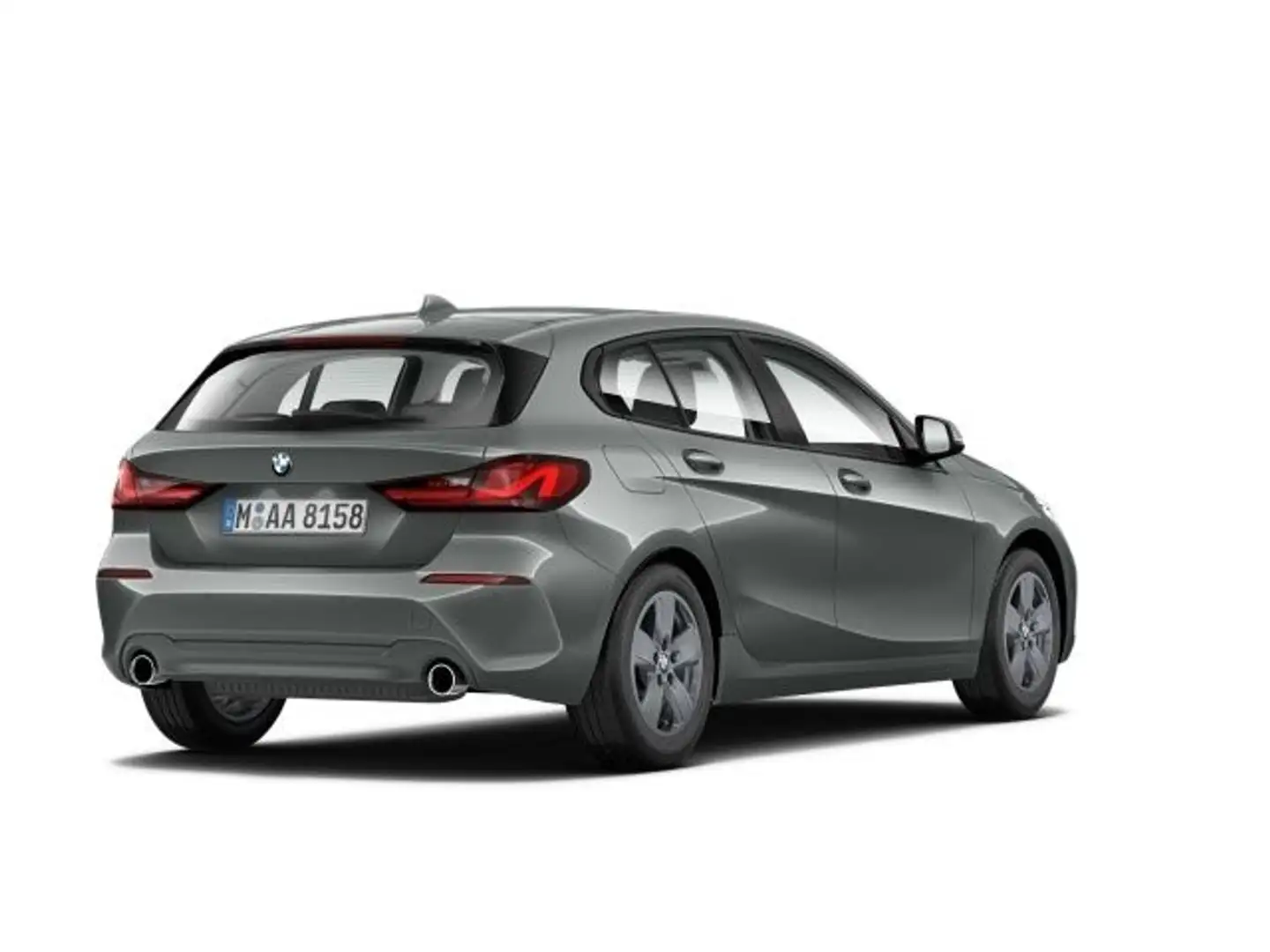 BMW 118 d Advantage Aut. Panorama Klimaaut. PDC Grau - 2