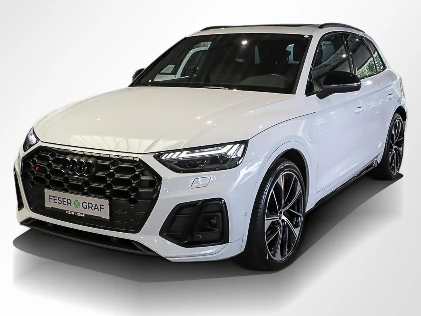 Audi SQ5 TDI qu. 360° AHK B&O Matrix Navi Pano Standh Weiß - 1