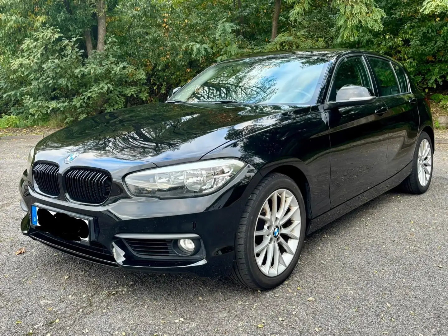 BMW 118 gepflegt wie selten! Schwarz - 1