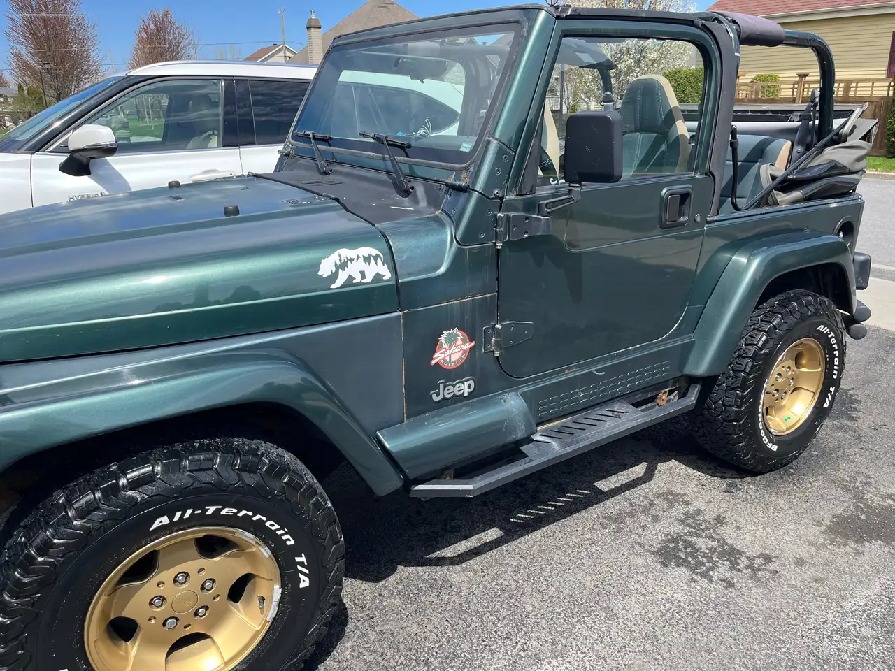 Jeep TJ fotografie Jeep TJ