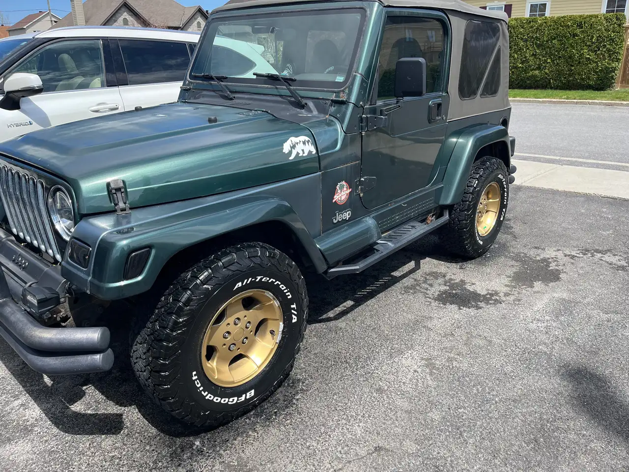 Jeep TJ fotografie Jeep TJ
