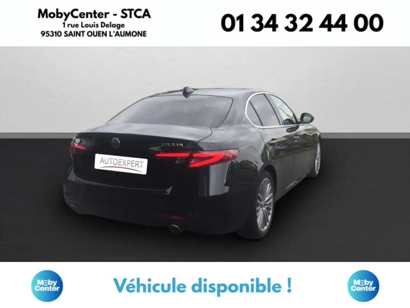 Alfa Romeo Giulia 2.2 JTD 160ch Ti AT8 MY20 Noir - 2