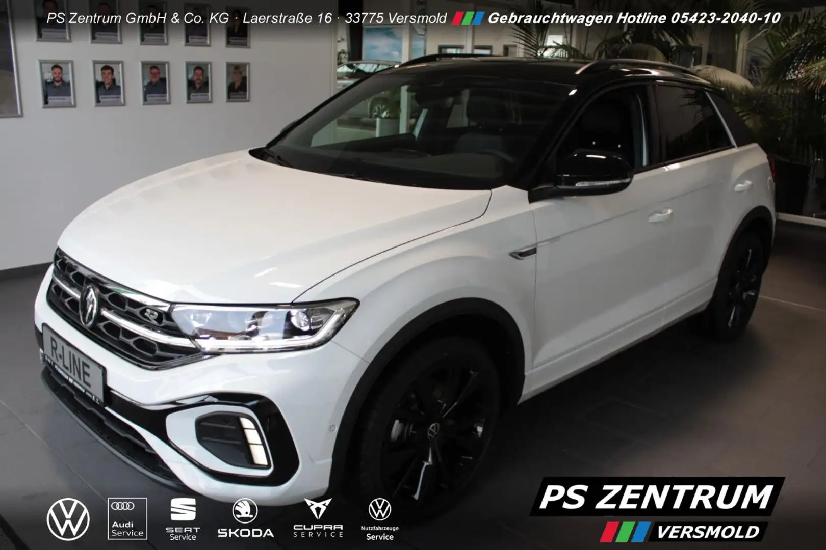 Volkswagen T-Roc R-Line 1.5 TSI Black-Style  Matrix (UPE: 47. Weiß - 1
