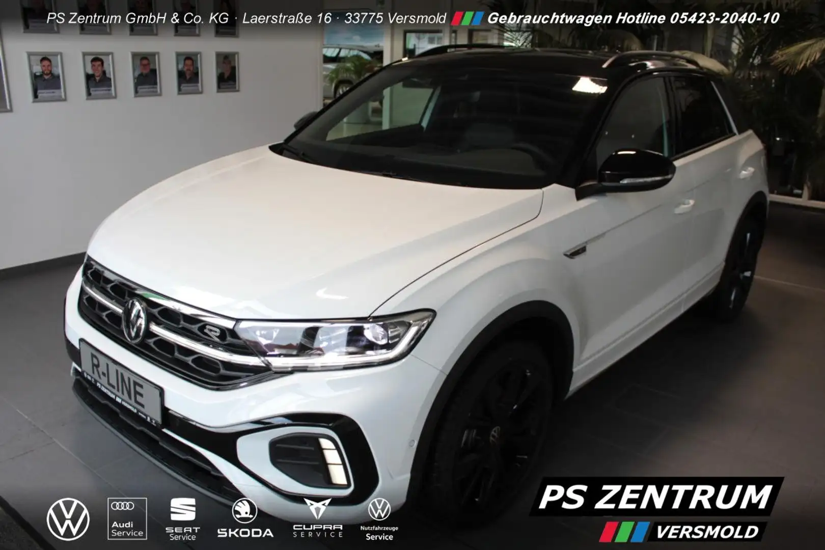Volkswagen T-Roc R-Line 1.5 TSI Black-Style  Matrix (UPE: 47. Weiß - 2