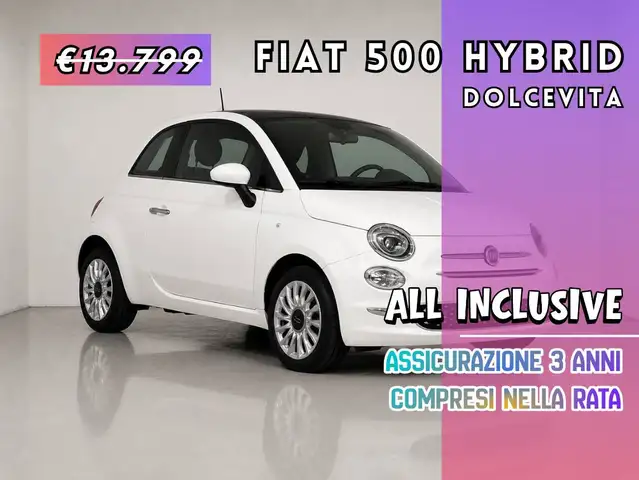 Fiat 500 Dolcevita hybrid 1.0 70cv + Tetto panoramico
