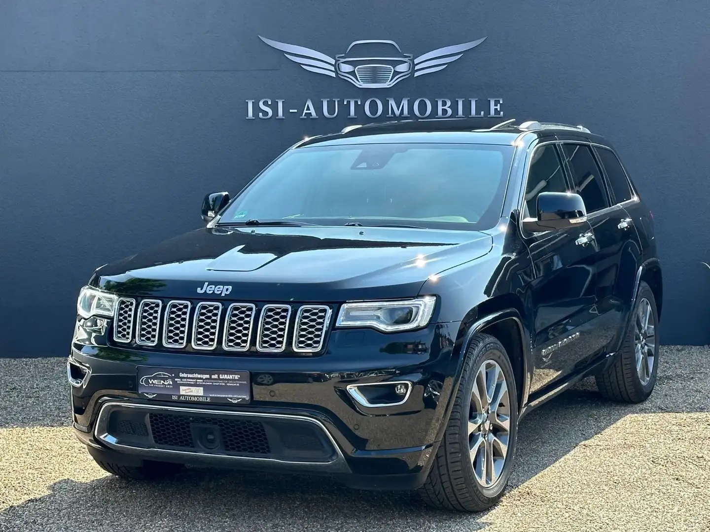 Jeep Grand Cherokee 3.0 Overland "Pano"AHK"Garantie Zwart - 1