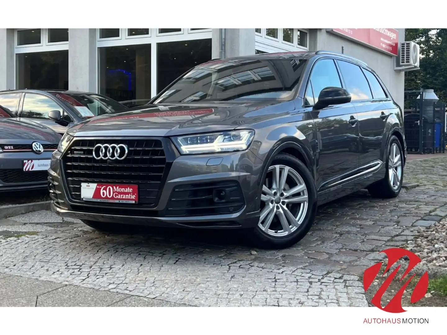 Audi Q7 50 TDI quattro 3x S line  FondTV Pano Luftfederung Grau - 2
