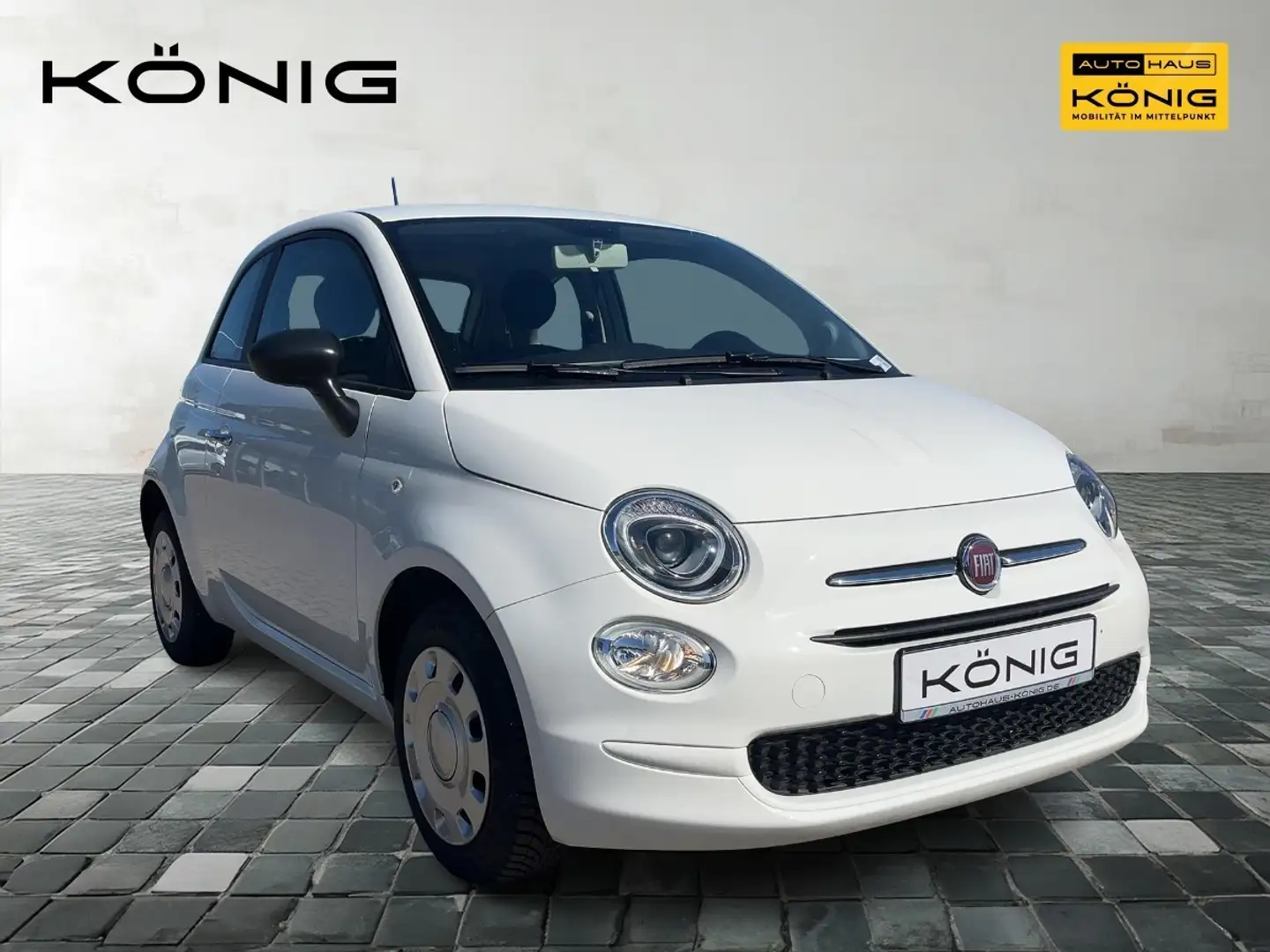 Fiat 500 1.0 GSE Klima & Sound  Bluetooth - Tempomat Bianco - 2