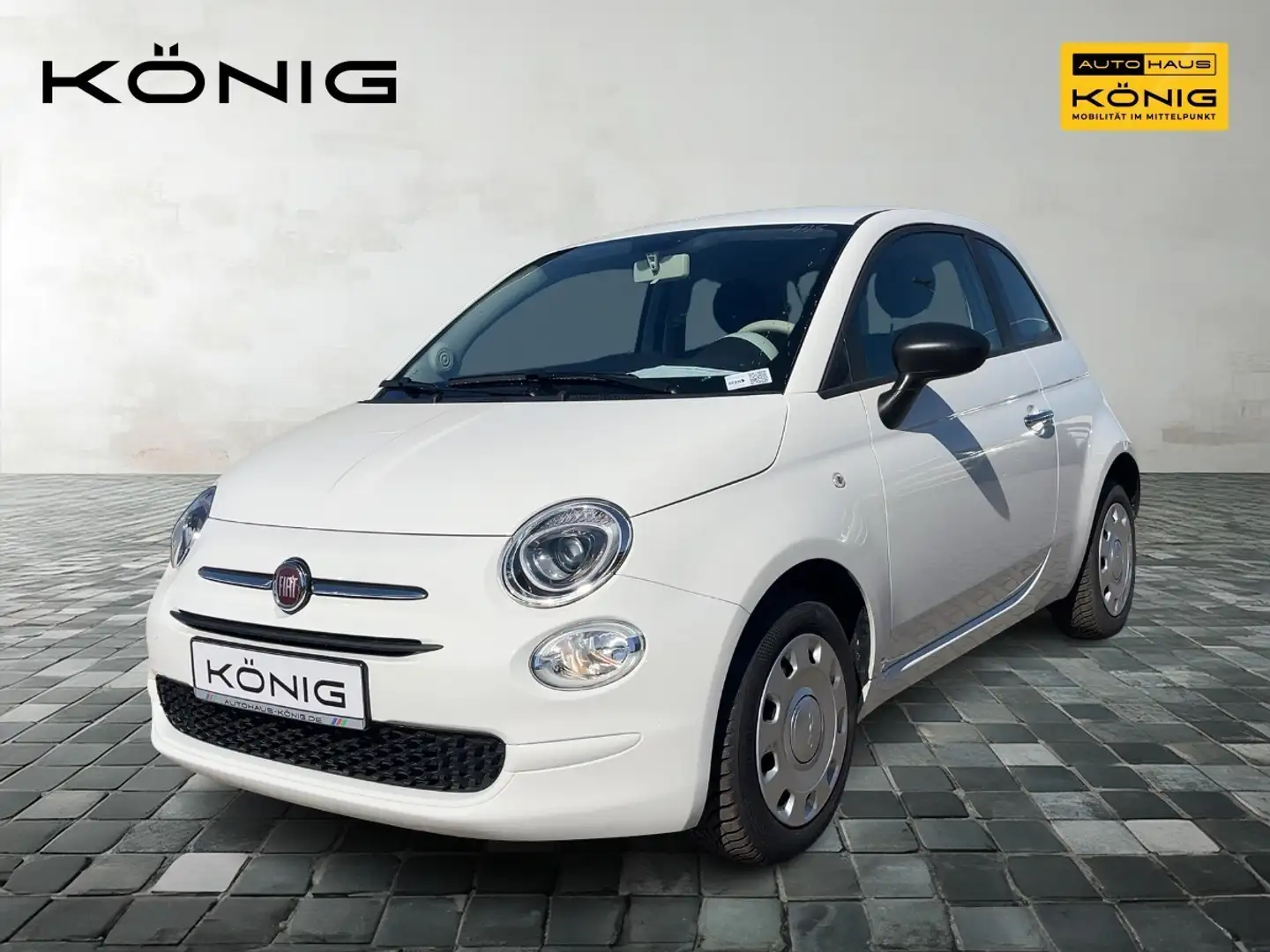 Fiat 500 1.0 GSE Klima & Sound  Bluetooth - Tempomat Bianco - 1