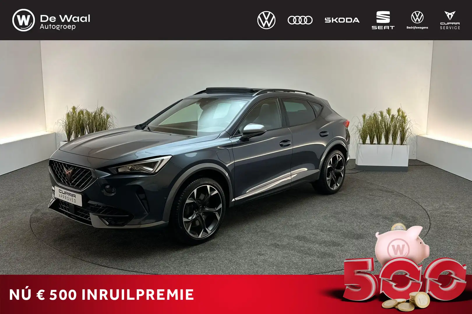 CUPRA Formentor 1.4 245pk DSG e-Hybrid VZ Performance | Panoramada Grijs - 1