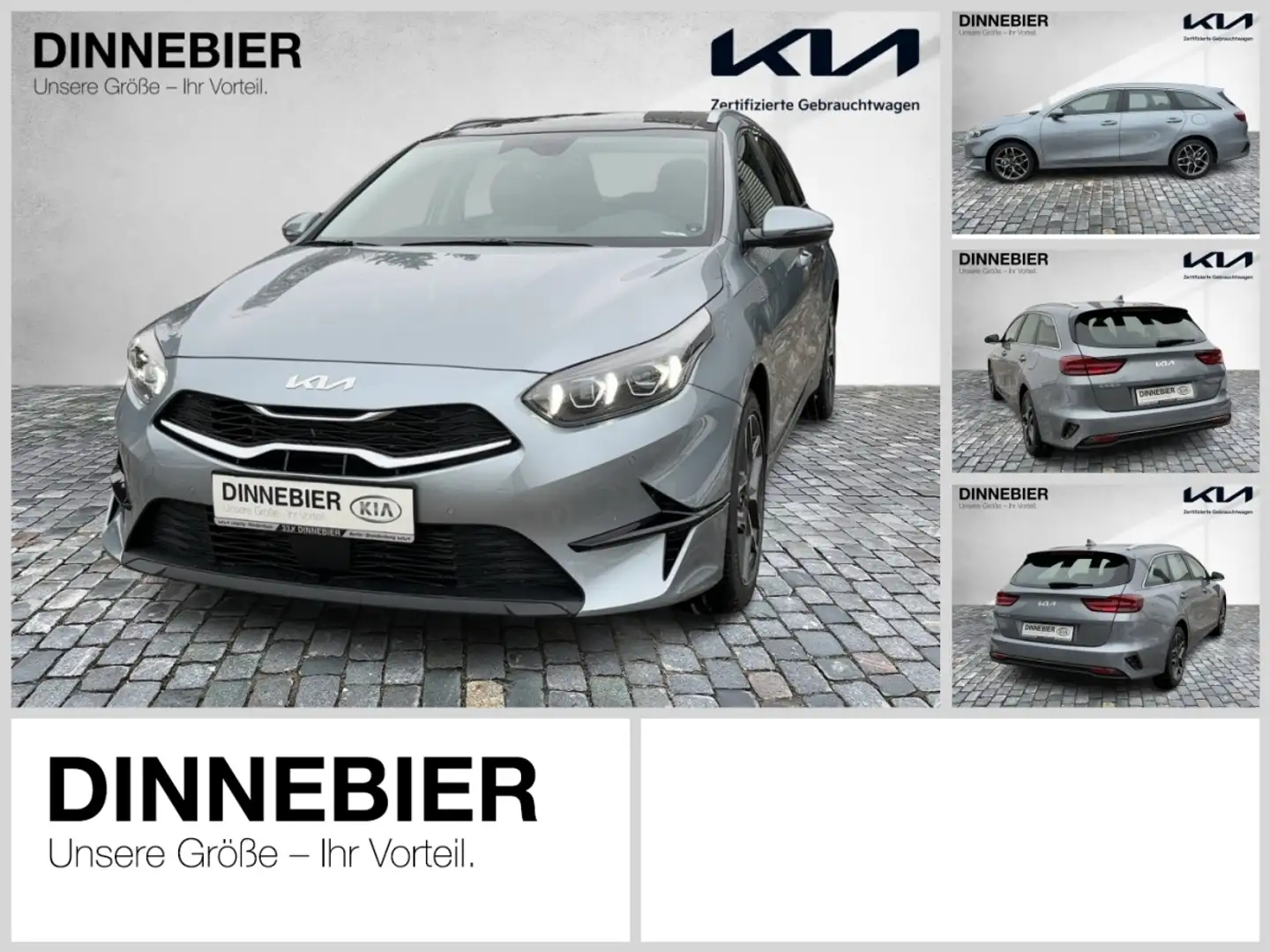 Kia Ceed SW / cee'd SW CEED Sportswagon Spirit LED+Glasdach+Kamera Plateado - 1