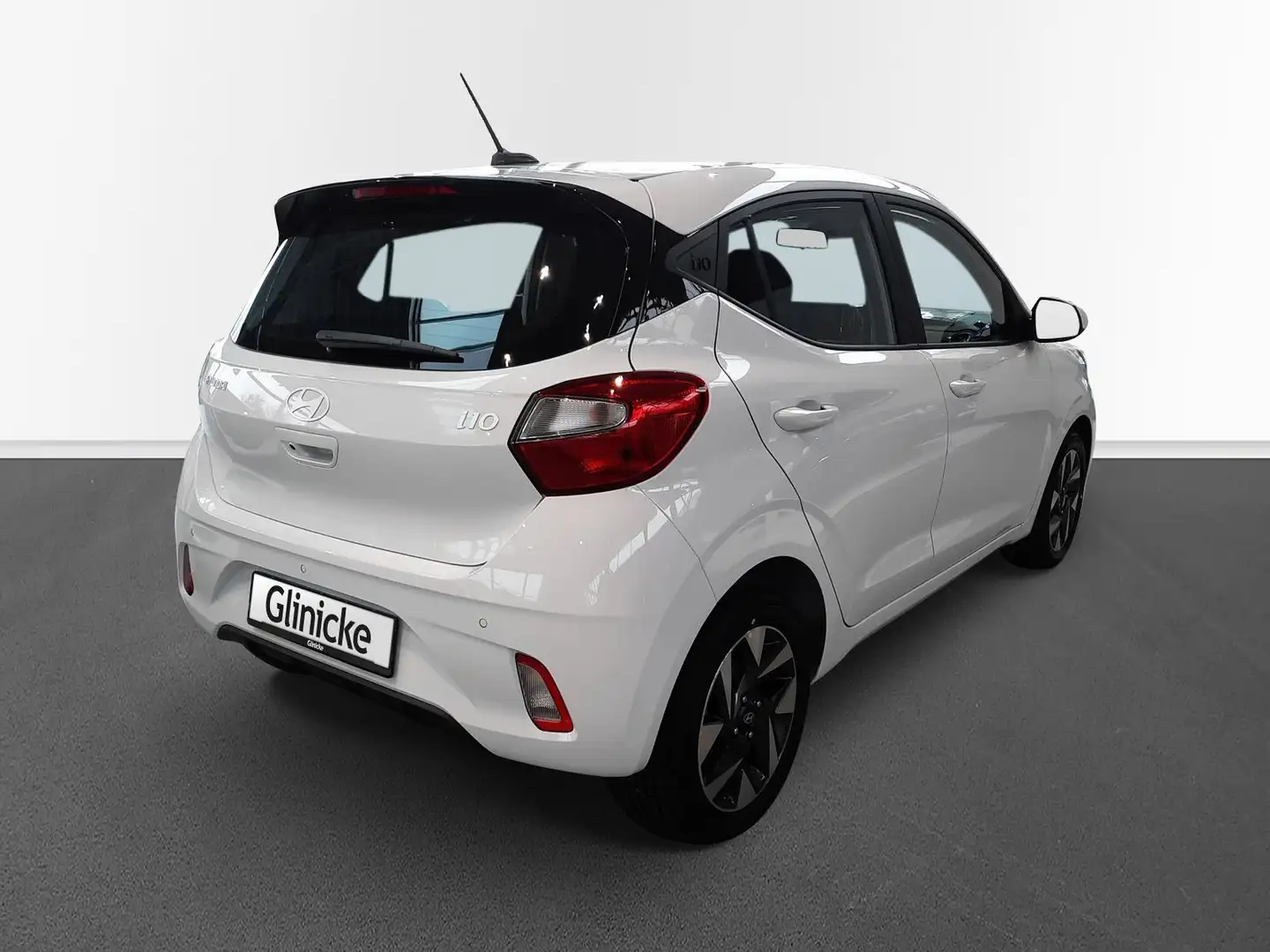 Hyundai i10 Trend*KomfP*Navi*RKam*Klima*SitzHeiz*LenkrHe Blanco - 2