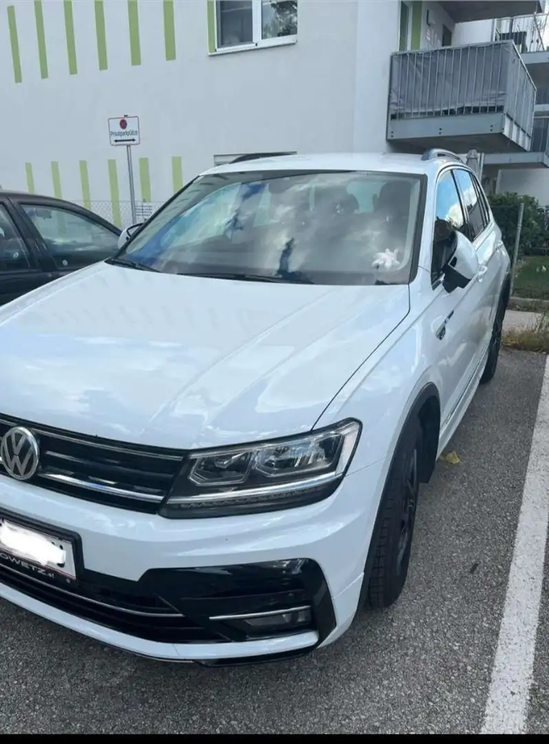 Volkswagen Tiguan 2,0 TDI R-Line Weiß - 2