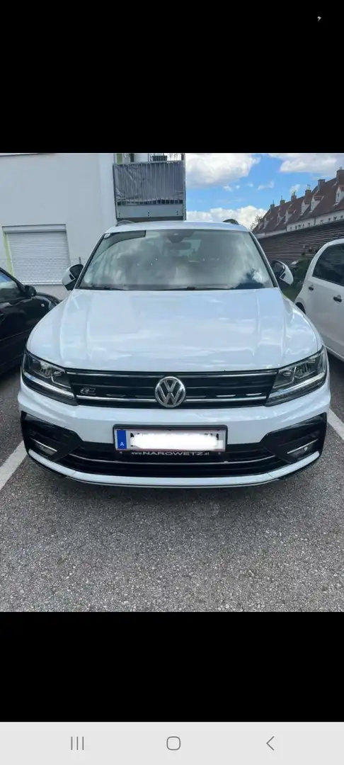 Volkswagen Tiguan 2,0 TDI R-Line Weiß - 1
