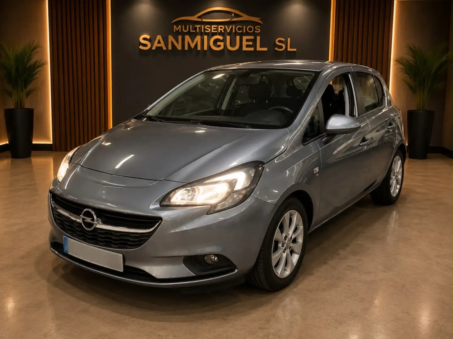 Opel Corsa Pequeño Manual de 5 Puertas Gris - 2