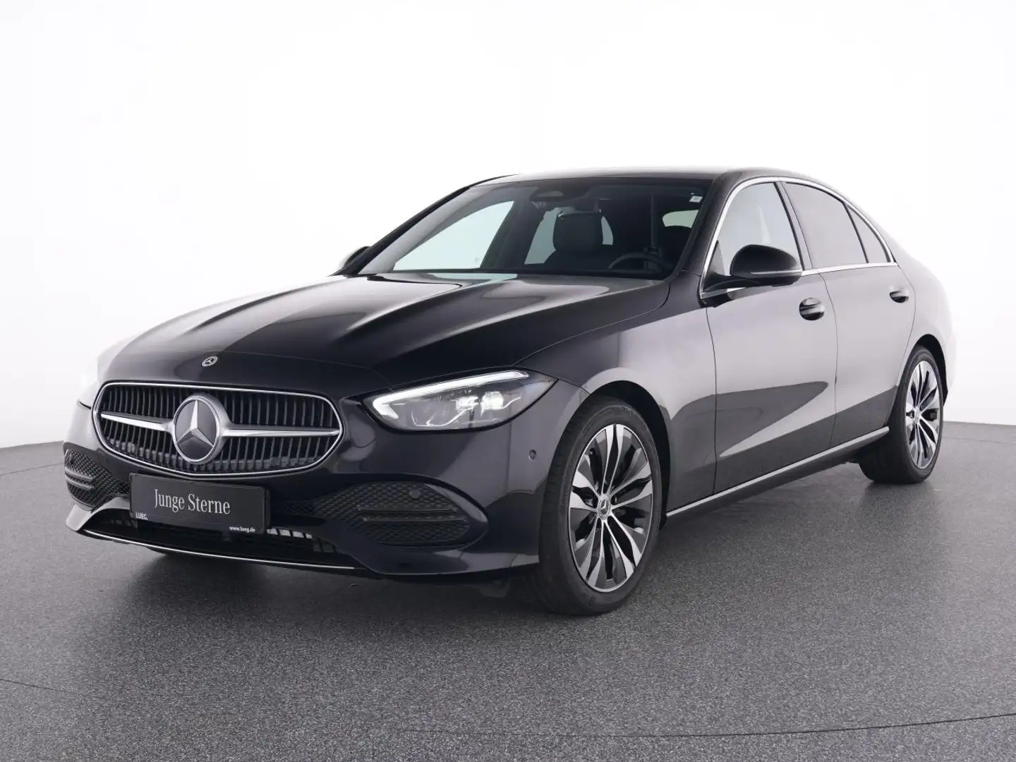 Mercedes-Benz C 200 Avantgarde+MBUXPrem+LED-HP+SD+AHK+Mem+RFK+ Schwarz - 2