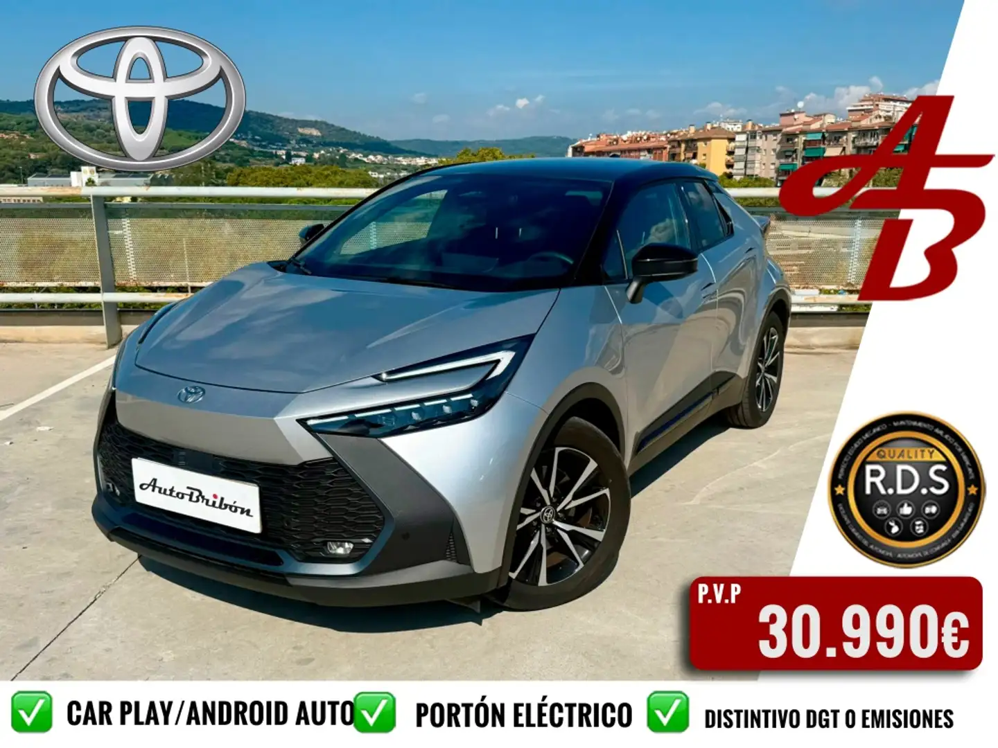 Toyota C-HR 220PH Advance Argent - 1