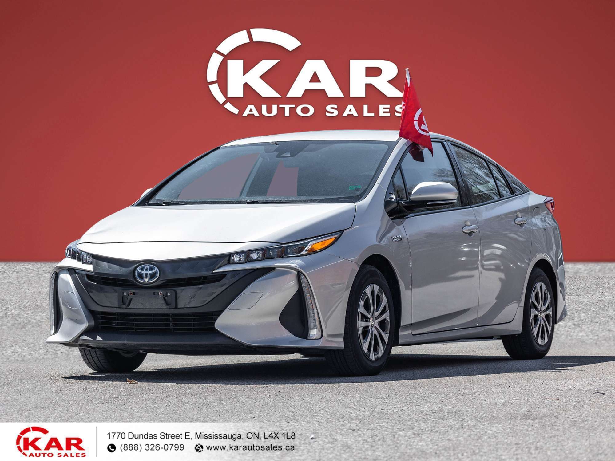 Silver 2020 Toyota Prius Prime Hatchback Continuously Variable Transmission