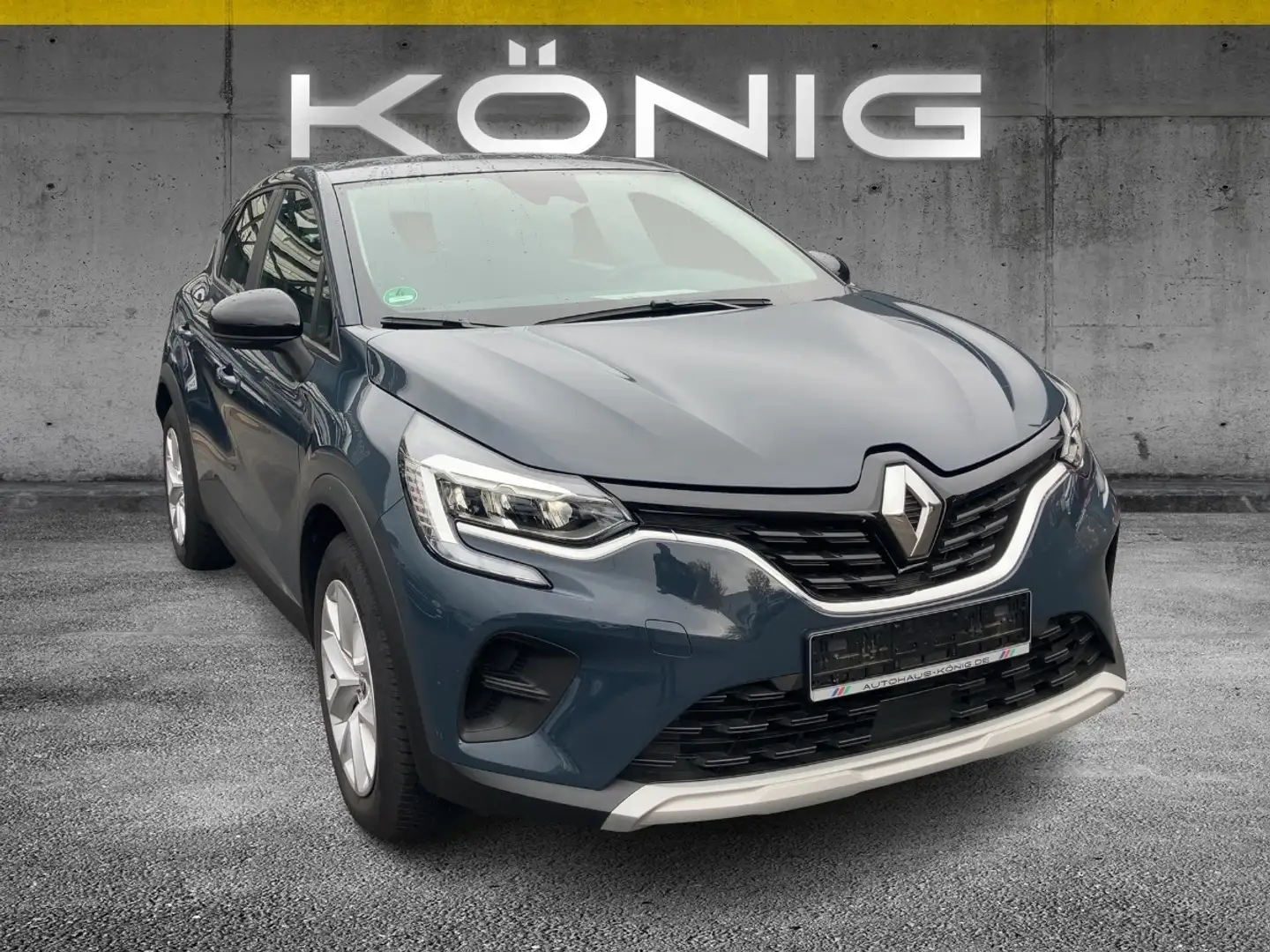 Renault Captur 1.0 TCe 90 EQUILIBRE KLIMA*NAVI*Tempomat Blau - 2