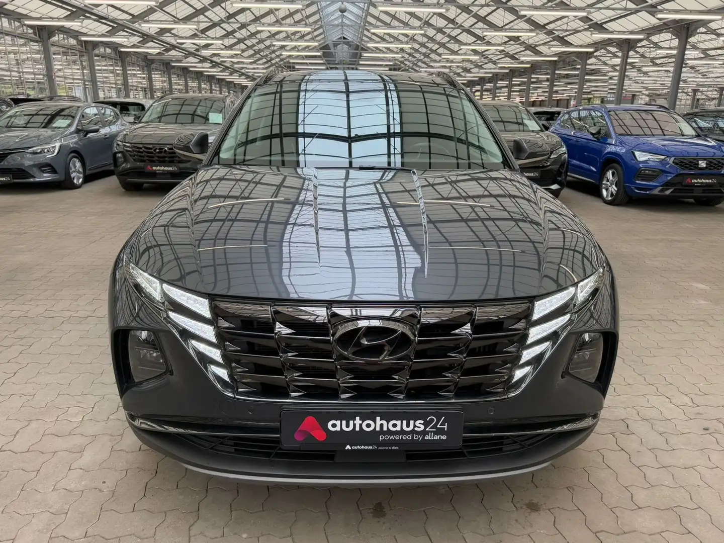 Hyundai TUCSON 1.6 T-GDI  Prime Plug-In Hybrid 4WD Gris - 2