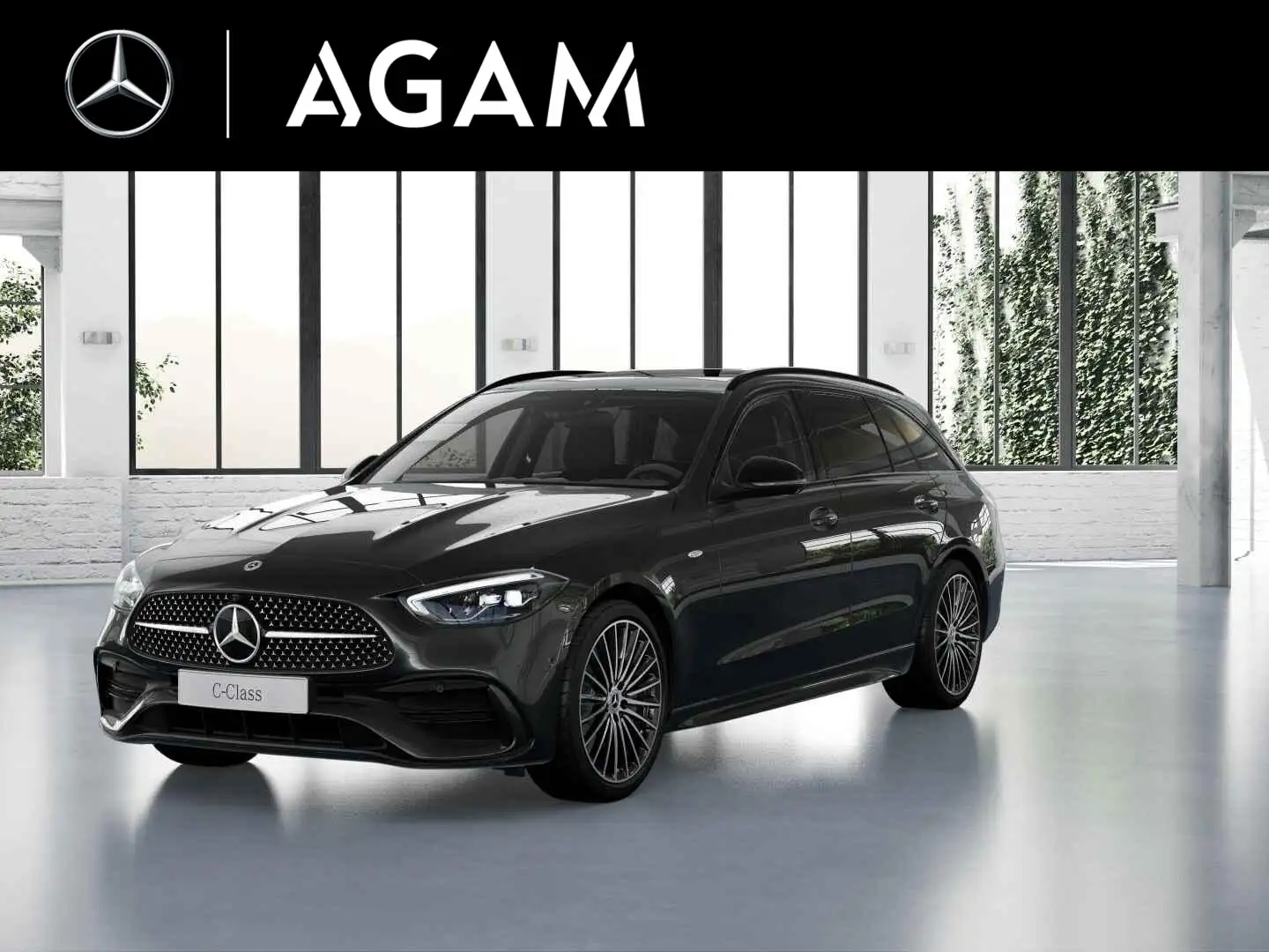 Mercedes-Benz C 300 Estate e Business Solution AMG Grijs - 1