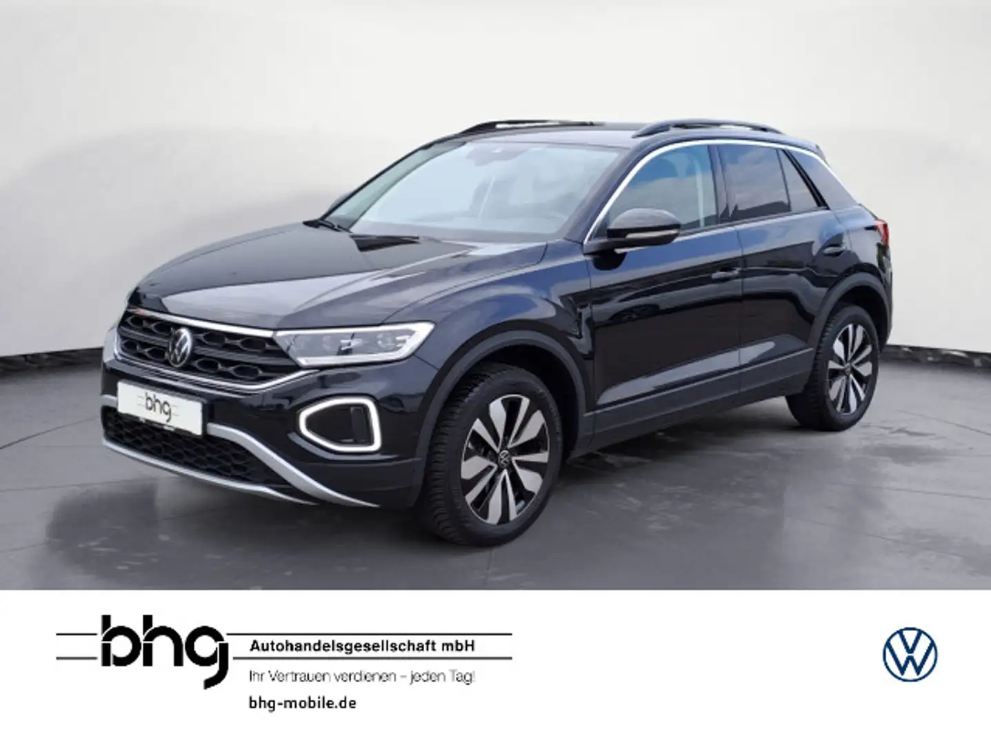 Volkswagen T-Roc 2.0 TDI DSG Navi AHK Kamera LED-Plus ACC Schwarz - 1