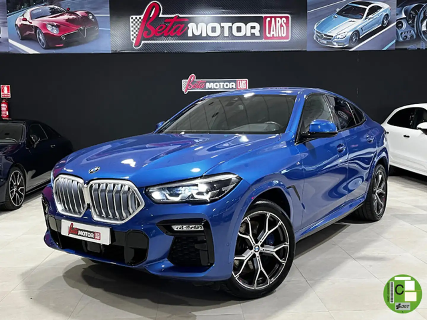 BMW X6 xDrive 30dA Modrá - 1