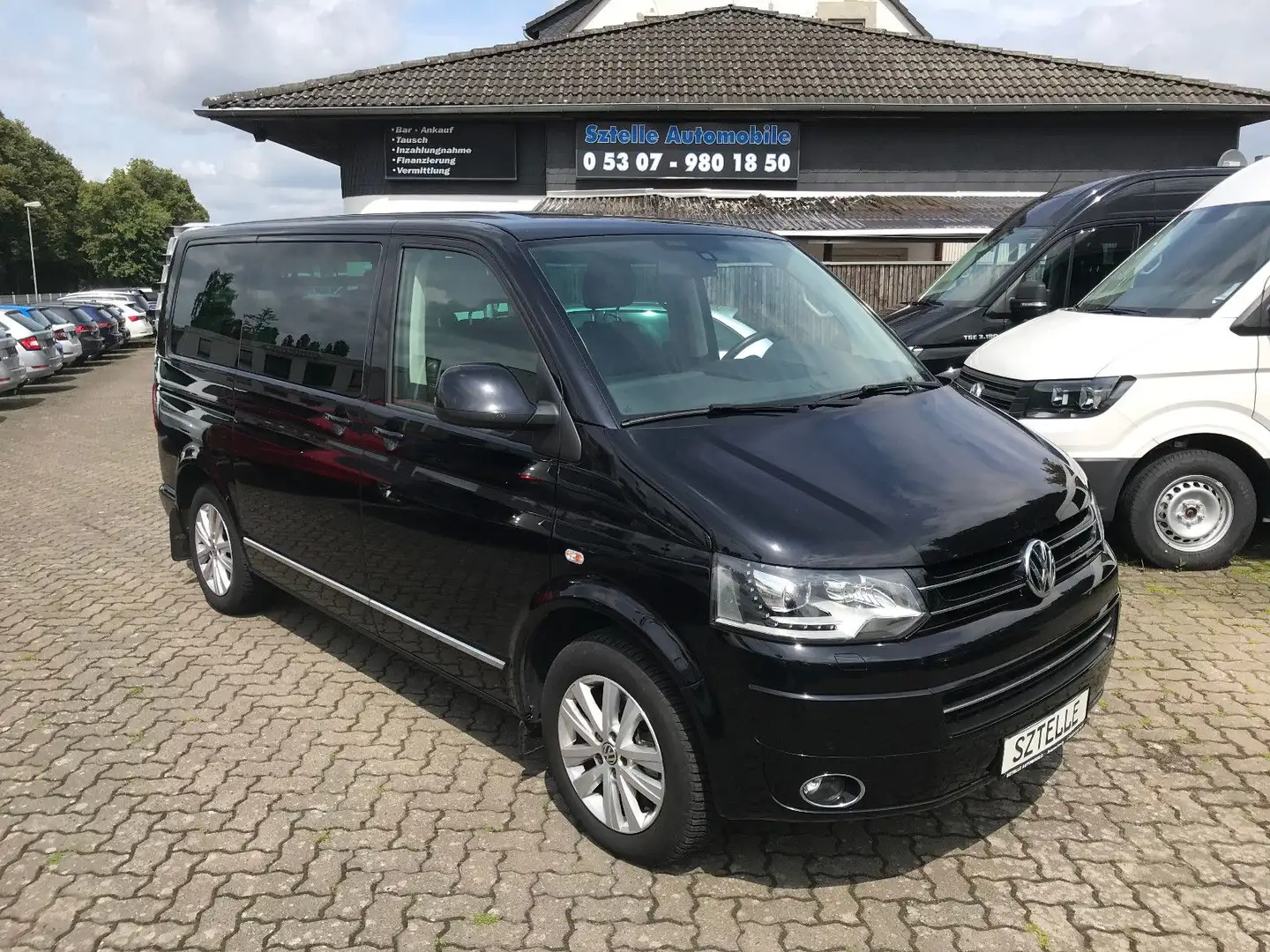 Volkswagen T5 Multivan T5 2.0 TDI Multivan Highline 4Motion*LEDER*STAND Schwarz - 1