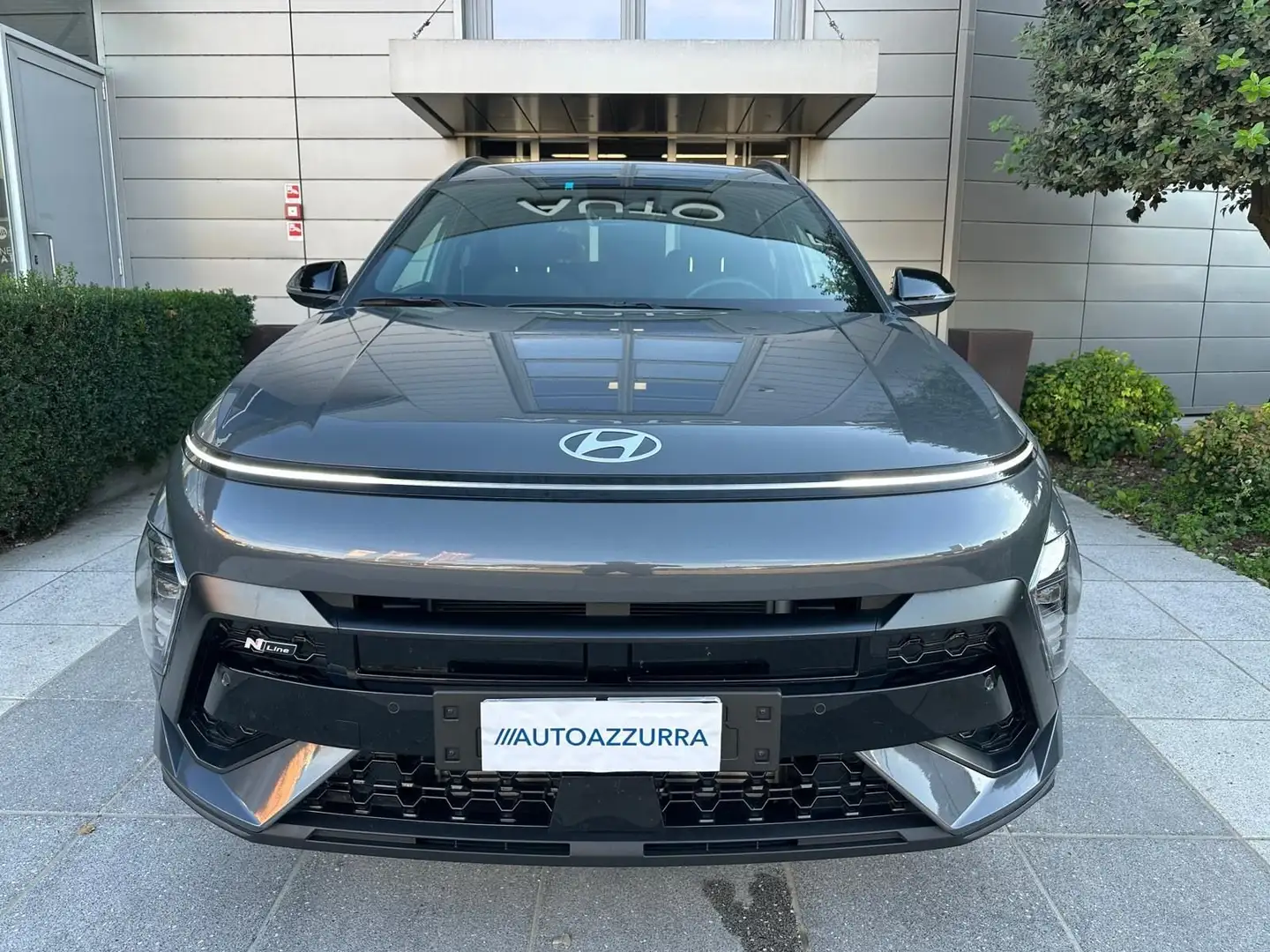 Hyundai KONA Kona 1.0 T-GDI DCT NLine *PROMO AZZURRA* Grigio - 2
